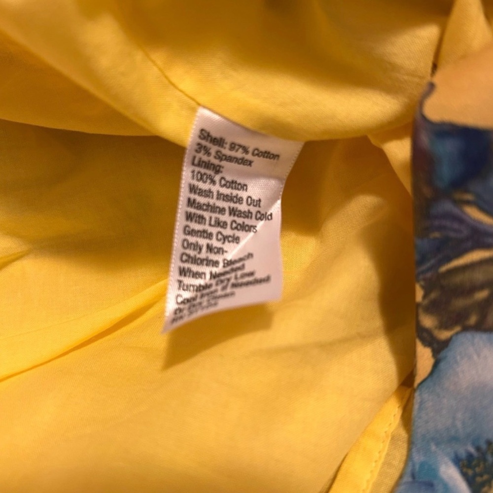 Cynthia Rowley V-neckline Pleated Flare Skirt Sleeveless Floral Dress - Size 4 - Picture 8 of 9